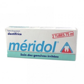Dentifrice Méridol Protection gencives Lot de 2