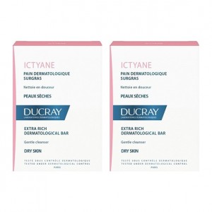 Ducray Ictyane - Pain Dermatologique Surgras - DUO 3282770112788