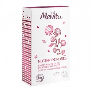 Melvita Nectar de Roses - Savon aux Pétale de Roses Sauvages - 100gr 3284410039288