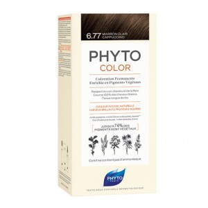 Phyto Phytocolor - 6.77 Marron Clair Cappuccino 3338221002389