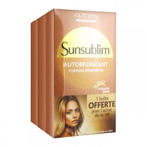 Nutreov Sunsublim - Autobronzant - TRIO 3401551598287