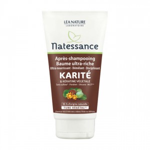 Natessance - Après Shampooing Baume Ultra-Riche Karité & Karité Végétale - 150 ml 3517360013528