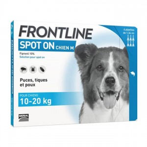 Frontline Spot On Chien M - 6 Pipettes 3661103004134
