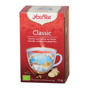 Yogi Tea Classic - 17 Sachets Infusion Classic à la canelle 4012824402553