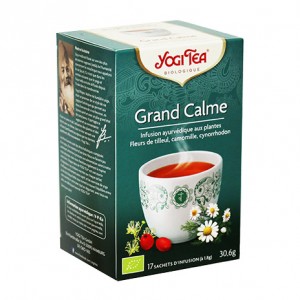 Yogi Tea Grand Calme - 17 Sachets Tisanes ayurvédique 4012824402690