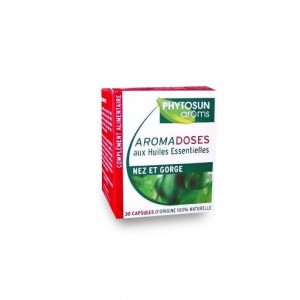 Aromadoses Nez et Gorge-  30 Capsules