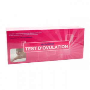 Ageti Sérénitest Test d'Ovulation 7 Tests qui vous aide à déterminer facilement et naturellement les jours les plus favorables pour la conception
