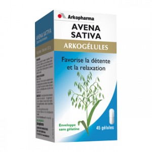 Arkopharma Arkogélules - Avena Sativa  45 Gélules Favorise la détente et la relaxation Moral stress et sommeil