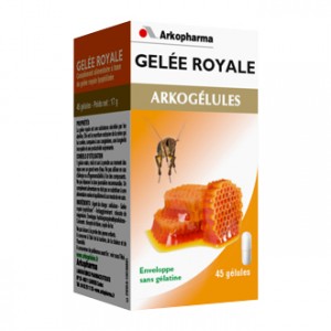 Arkopharma Arkogélules - Gelée Royale 45 gélules Produits issus de la ruche Gelée Royale