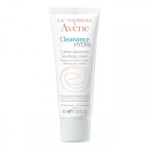 Avène Cleanance Hydra Crème Apaisante 40 ml Restaure le confort cutané pour les peaux sous traitement anti-acnéique 3282770037340 
