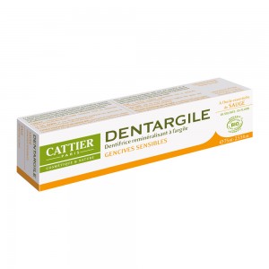 Cattier Dentargile Sauge - Dentifrice Gencives Sensibles - 75 ml 3283950040044