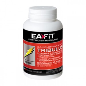 EA Fit Tribulus 90 Comprimés Contribue à augmenter les performances et stimule la vitalité Favorise la synthèse de testostérone Programme 30 jours