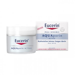 AquaPorin Active Texture Riche 50 ml Peau Sèche Hydratation intense longue durée Sans parfum