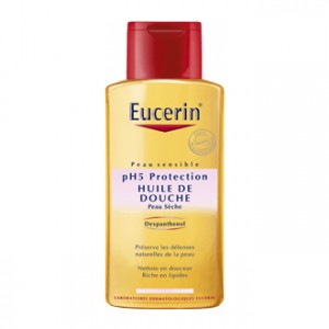 Eucerin pH5 Huile de Douche 200 ml Pour peau sensible Préserve les défenses naturelles de la peau Nettoie en douceur Riche en lipides