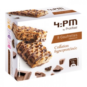 Protifast 4:PM 8 Gaufrettes Saveur Chocolat