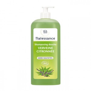 léa nature natessance shampooing douche verveine citronée 1 litre bio sans sulfate sans savon