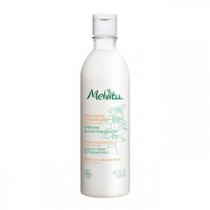 Melvita Shampooing Anti-Pelliculaire 200 ml Sans sulfates A la mélisse et menthe poivrée Pour tous types de cheveux