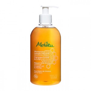Melvita Shampooing Lavages Fréquents 500 ml Sans sulfates Tous types de cheveux Shampooing BIO