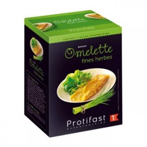 Protifast Omelette aux Fines Herbes 7 sachets Phase 1 En-cas hyperprotéiné Sans gluten Phase Active 1 3401579909454