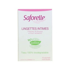 Lingettes Intimes - 10 Sachets Individuels