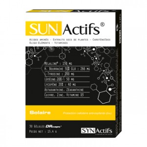 SYNActifs SunActifs Solaire 30 Gélules Protection cellulaire antioxydante