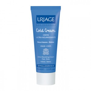 Uriage Bébé Cold Cream Crème Ultra-Nourrissante - Visage et Corps - Nourrissons - Bébés 75ml